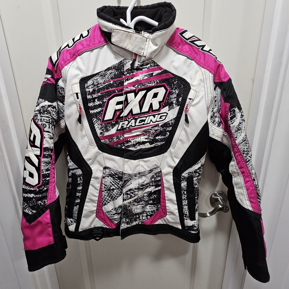 FXR Racing Women's Pink and Black Ski Jacket